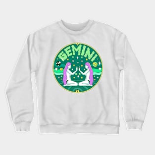 GEMINI ZODIAC sign Crewneck Sweatshirt